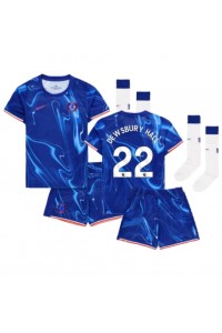 Chelsea Kiernan Dewsbury-Hall #22 Babytruitje Thuis tenue Kind 2024-25 Korte Mouw (+ Korte broeken)